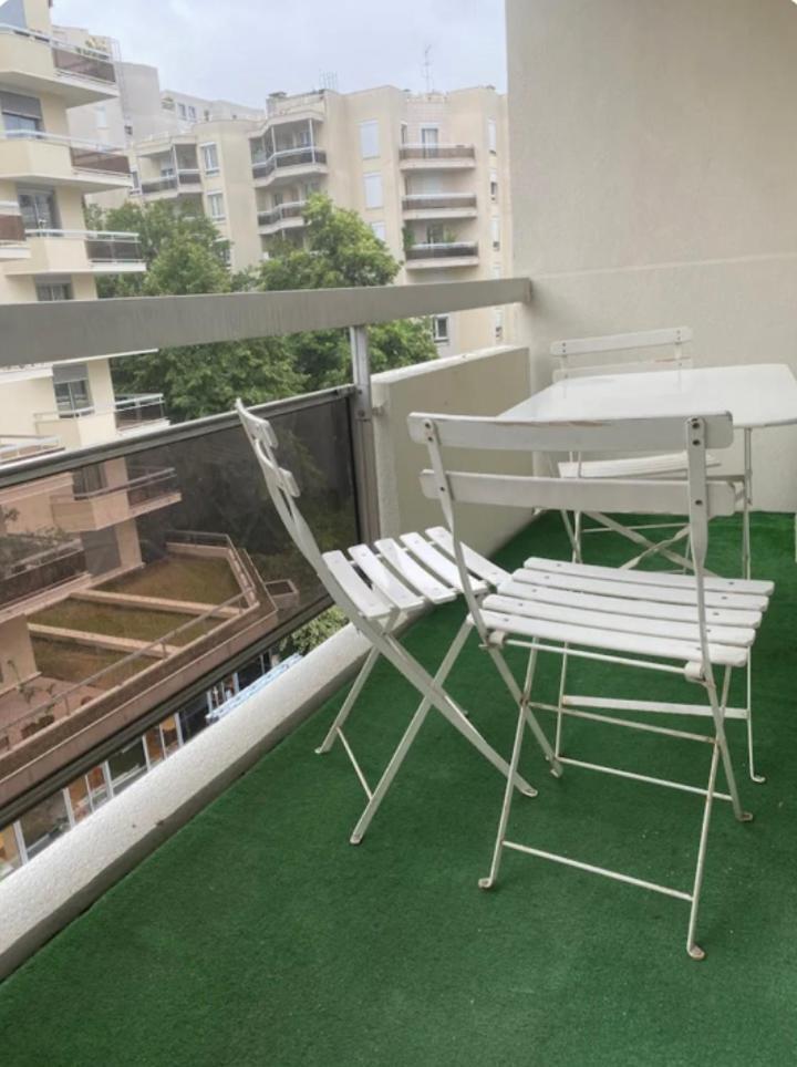 Appartement 85M2 La Defense,Balcony Courbevoie Exterior foto